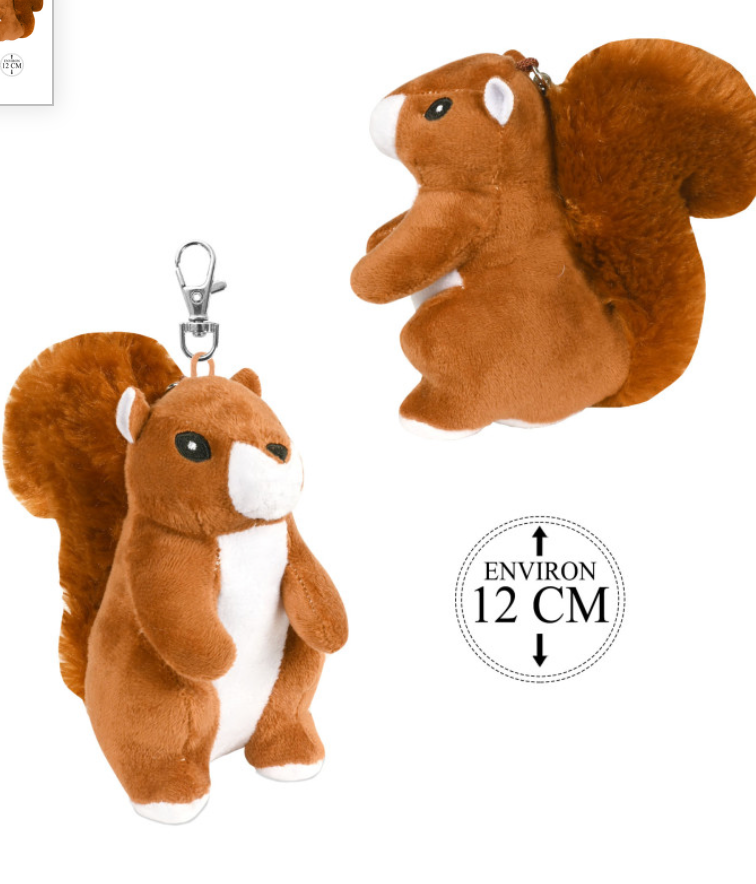 Porte-clefs Sacha l’Écureuil