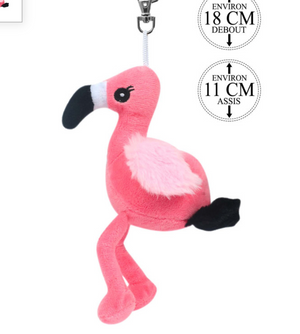 Porte-clefs Fynn le Flamant