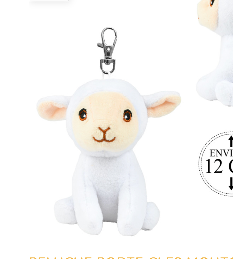 Porte-clefs Miles le Mouton
