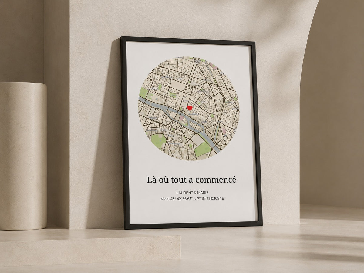 Là où tout a commencé - Affiche personnalisée